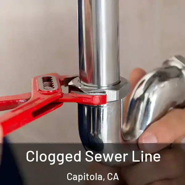  Clogged Sewer Line Capitola, CA